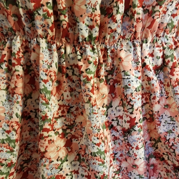 SEXY SHEIN FLORAL ROMANTIC TANK CROP TOP CAMI PLUS SIZE 4XL SPAGHETTI STRAPS Y2K - Picture 4 of 8